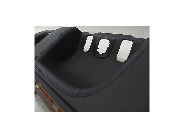 2007-2009 MERCEDES S600 W221 OEM REAR DECK LID HEADREST COVER PANEL LEATHER