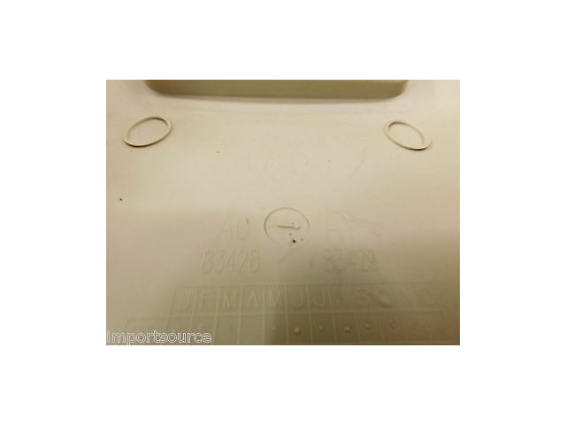 2007-2009 ACURA MDX OEM CENTER CONSOLE REAR FACING TRIM COVER PANEL BEZEL