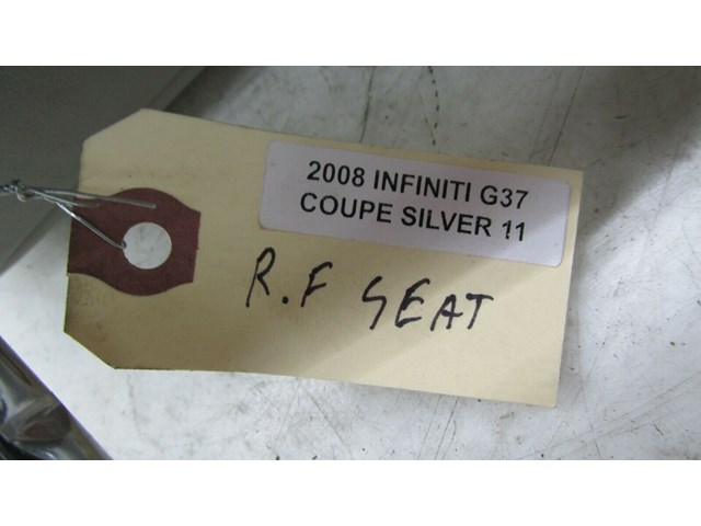 2008-2015 INFINITI G37 Q60 COUPE OEM RIGHT FRONT PASSENGER SEAT HEADREST