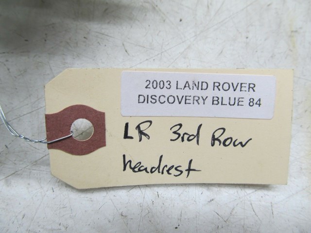 2003-2004 LAND ROVER DISCOVERY OEM LEFT REAR 3RD ROW HEADREST CUSHION 