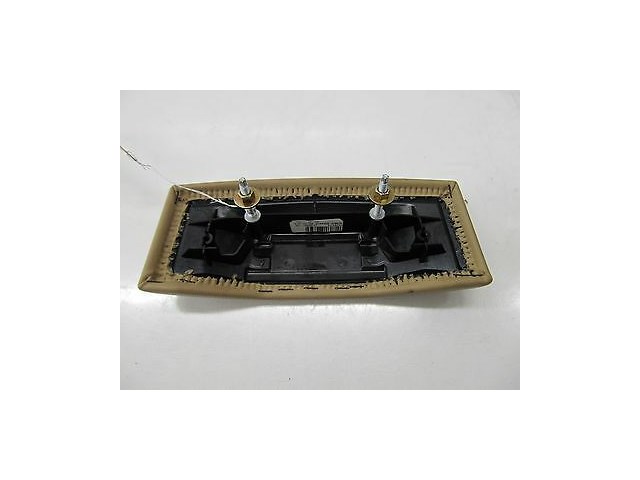 2006-2007 BMW 530I E60 OEM CENTER CONSOLE END TRIM LEATHER BEIGE COLOR