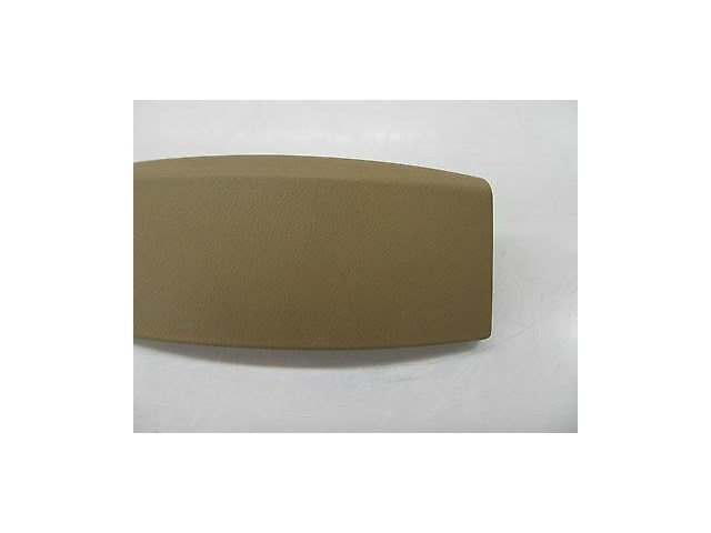 2006-2007 BMW 530I E60 OEM CENTER CONSOLE END TRIM LEATHER BEIGE COLOR
