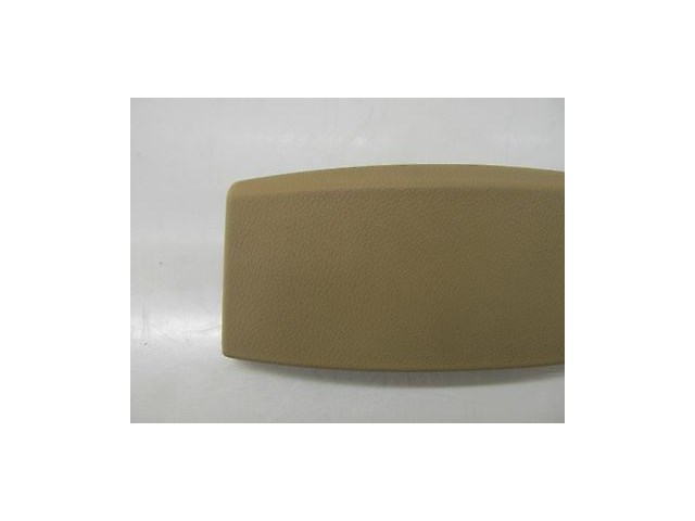 2006-2007 BMW 530I E60 OEM CENTER CONSOLE END TRIM LEATHER BEIGE COLOR