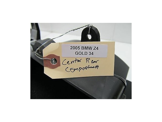 2003-2005 BMW Z4 E85 OEM REAR CENTER CONSOLE COMPARTMENT STORAGE ODDMENT TRAY