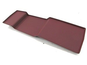 2010-2013 CHEVY EQUINOX LS OEM CENTER CONSOLE STORAGE RUBBER MAT TRAY INSERT RED