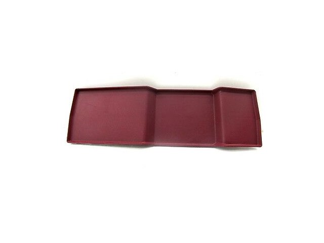 2010-2013 CHEVY EQUINOX LT OEM CENTER CONSOLE STORAGE RUBBER MAT TRAY INSERT RED
