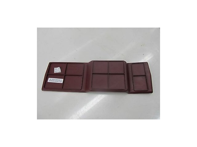 2010-2013 CHEVY EQUINOX LT OEM CENTER CONSOLE STORAGE RUBBER MAT TRAY INSERT RED