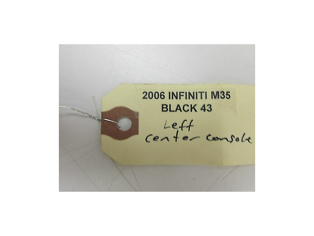 2006-2009 INFINITI M35 OEM LEFT SIDE CENTER CONSOLE SIDE PANEL TRIM BEIGE COLOR