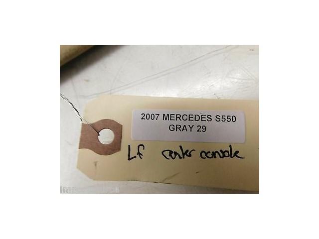 2007-2009 MERCEDES S550 W221 OEM LEFT FRONT CENTER CONSOLE SIDE TRIM COVER