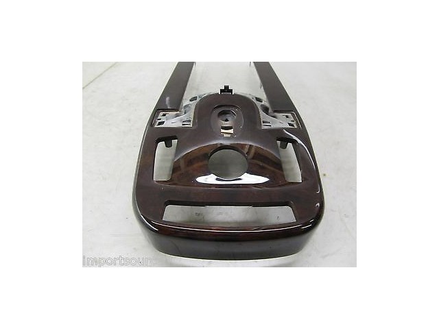 2007-2009 MERCEDES S550 W221 OEM CENTER CONSOLE WOODGRAIN TRIM WALNUT 