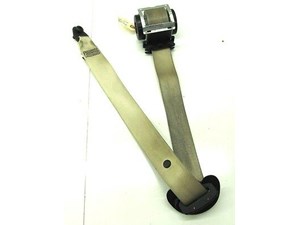  2008-2010 BMW 535i E60 OEM LEFT FRONT DRIVER SIDE SEAT BELT ASSEMBLY BEIGE