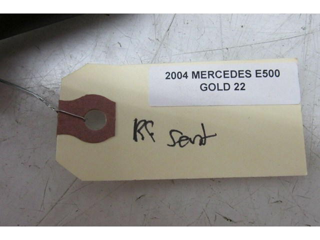 2003-2006 MERCEDES E500 W211 OEM RIGHT FRONT PASSENGER HEADREST SLEEVE TRIM  