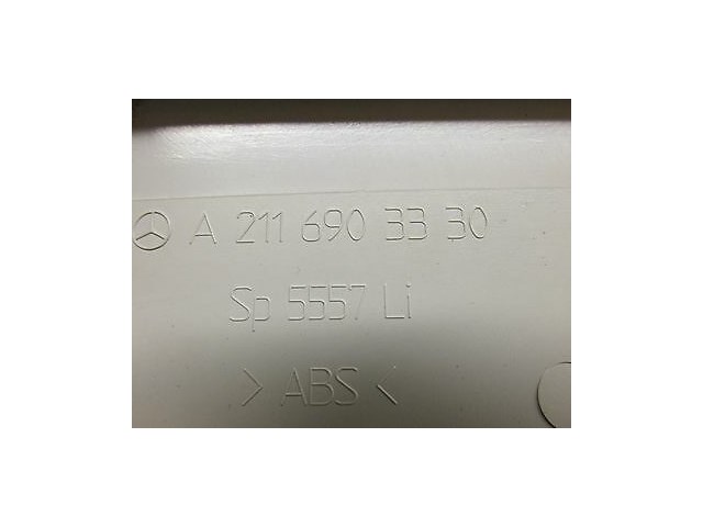 2006-2009 MERCEDES CLS500 W219 OEM LEFT INTERIOR B PILLAR SEAT BELT TRIM COVER