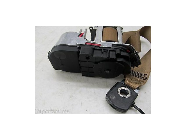 2007-2009 MERCEDES S550 W221 OEM RIGHT FRONT PASSENGER SEAT BELT ASSEMBLY BROWN 