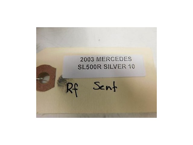 2003-2006 MERCEDES BENZ SL500R R230 OEM RIGHT FRONT SEAT BELT COVER TRIM