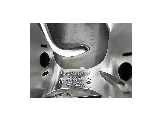 2003-2006 MERCEDES BENZ SL500R R230 OEM RIGHT FRONT SEAT BELT COVER TRIM