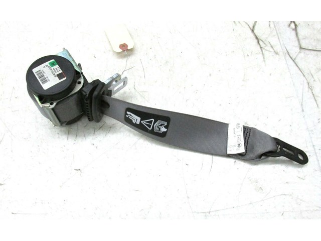  2009-2013 BMW 328i E93 LCI OEM RIGHT REAR PASSENGER SIDE SEAT BELT GRAY  