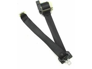 2003-2005 RANGE ROVER HSE L322 OEM LEFT REAR DRIVER SEAT BELT ASSEMBLY BLACK