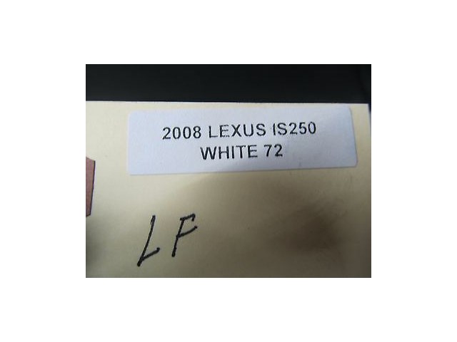 2006-2010 LEXUS IS250 XE20 OEM LEFT FRONT DRIVER SEAT HEADREST HEAD REST