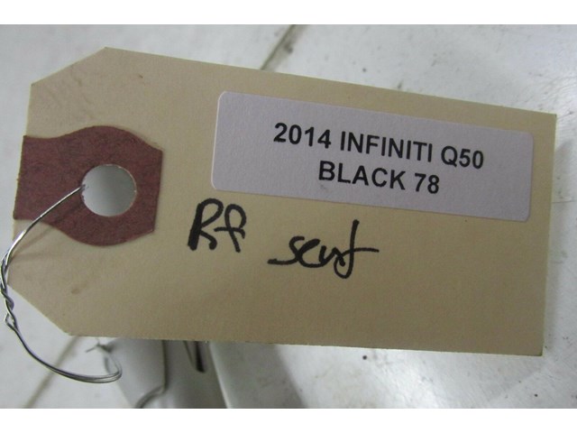 2014-2016 INFINITI Q50 OEM RIGHT FRONT PASSENGER SIDE SUPPORT HEADREST HOLDERS