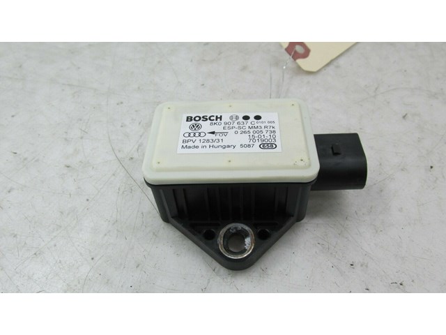 2009-2012 AUDI Q5 8R OEM LEFT FRONT UNDER SEAT YAW RATE SENSOR 8K0907637