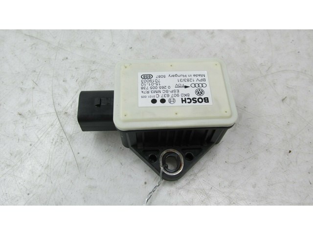 2009-2012 AUDI Q5 8R OEM LEFT FRONT UNDER SEAT YAW RATE SENSOR 8K0907637