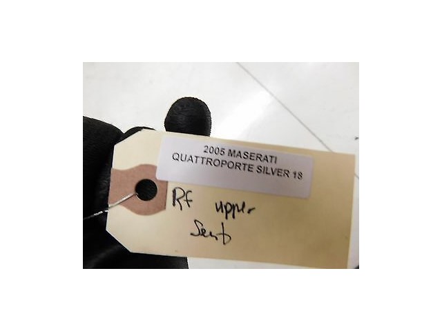 2004-2008 MASERATI QUATTROPORTE M139 OEM RIGHT FRONT PASSENGER HEADREST CUSHION