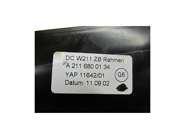 2003-2005 MERCEDES BENZ E320 W211 OEM RADIO CD CHANGER HOLDER FRAME BEZEL CAGE