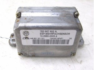 2004-2007 VOLKSWAGEN TOUAREG OEM YAW RATE CONTROL SENSOR 7E0907652A