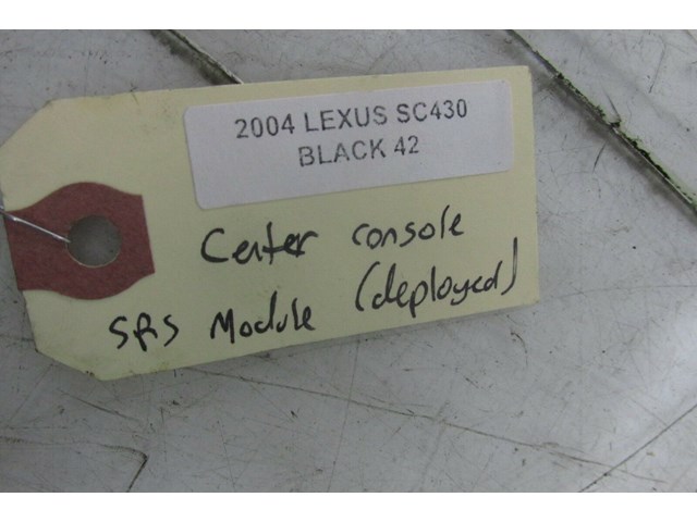 2002-2006 LEXUS SC430 OEM CENTER CONSOLE SRS MODULE