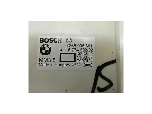  2008-2010 BMW 528xi 535i E60 OEM YAW TURN RATE SPEED SENSOR 6774602