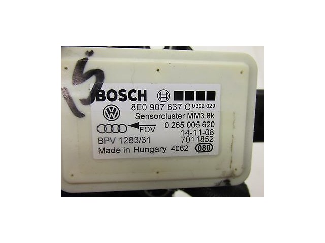 2009 AUDI A4 CABRIOLET 2.0T OEM YAW TURN RATE SENSOR 8E0 907 637 C