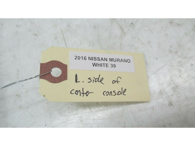 2015-2019 NISSAN MURANO OEM CENTER CONSOLE LEFT SIDE POCKET FINISH PANEL TRIM 