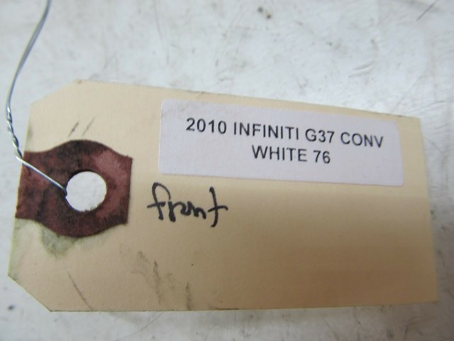 2009-2013 INFINITI G37 CONVERTIBLE OEM FRONT YAW RATE SENSOR 