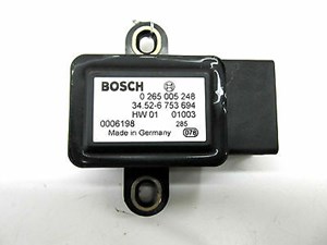 1997-2001 BMW 740i E38 OEM LEFT FRONT YAW TURN RATE ACCELERATION SENSOR 