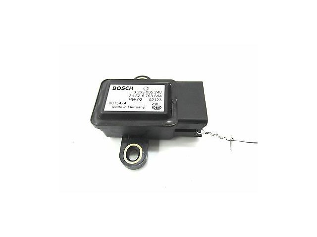 2001-2003 BMW X5 4.4L E53 OEM YAW ROTATIONAL TURN RATE SENSOR BOSCH 6753694