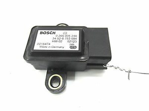 2001-2003 BMW X5 4.4L E53 OEM YAW ROTATIONAL TURN RATE SENSOR BOSCH 6753694