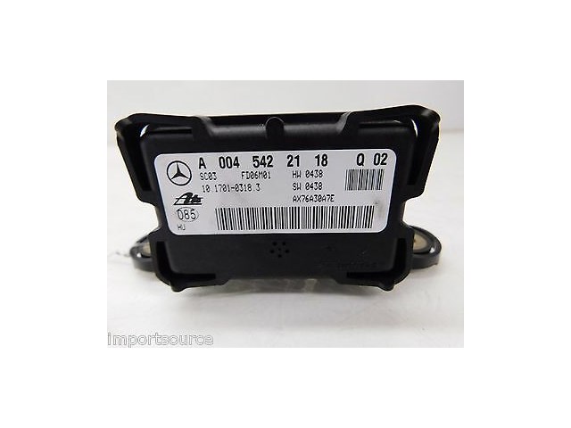 2007-2009 MERCEDES S550 W221 OEM ACCELERATION YAW RATE SPEED SENSOR