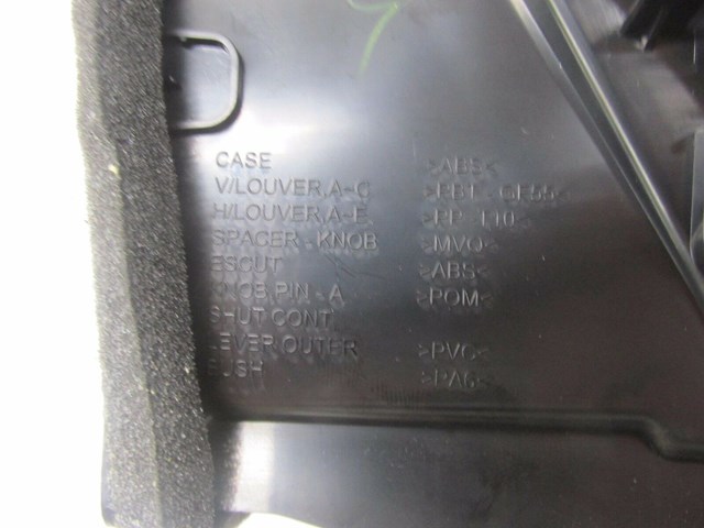 2014-2016 INFINITI Q50 OEM CENTER CONSOLE LEFT SIDE AIR VENT WITH TRIM