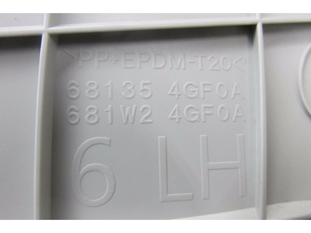 2014-2016 INFINITI Q50 OEM LEFT FRONT CENTER CONSOLE TRIM COVER 