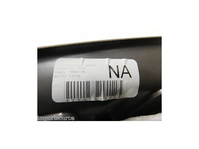 2011-2013 HONDA ODYSSEY OEM RIGHT FRONT KICK PANEL CENTER CONSOLE TRIM