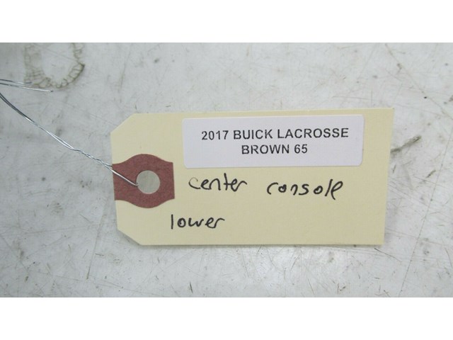 2017-2019 BUICK LACROSSE OEM  CENTER CONSOLE LOWER PASS THRU STORAGE BIN  