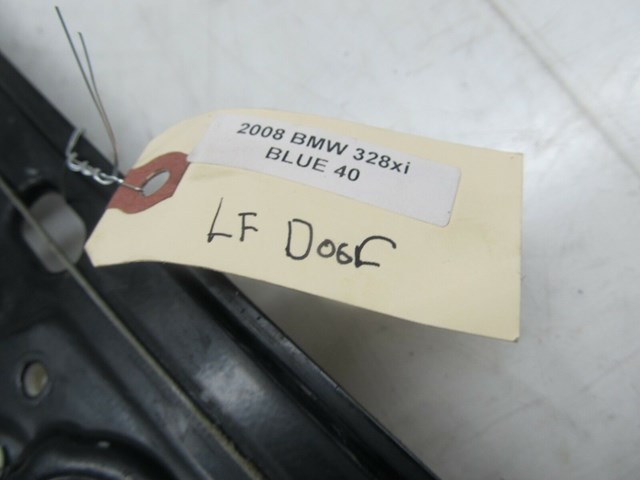 2007-2010 BMW 328xi E90 OEM LEFT FRONT SIDE DRIVERS WINDOW REGULATOR C0341690146