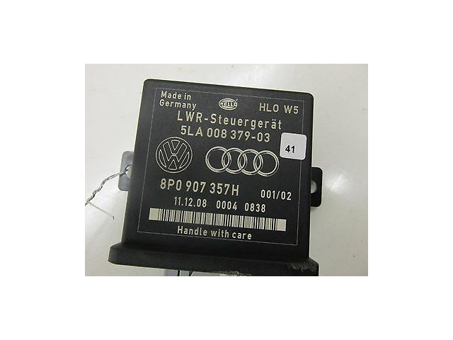 2009 AUDI A4 CABRIOLET 2.0T OEM HEADLIGHT RANGE CONTROL MODULE 890 907 357 H