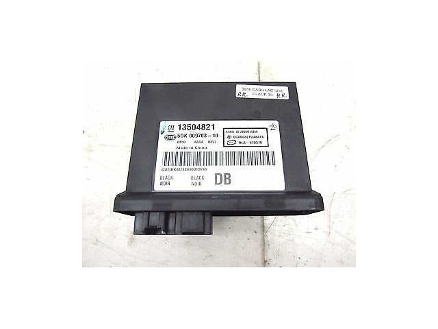 2010-2015 CADILLAC SRX OEM RIGHT REAR BODY CONTROL MODULE 13504821
