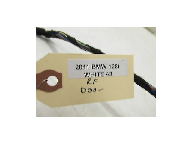 2011-2013 BMW 128i E82 OEM RIGHT FRONT PASSENGERS DOOR WIRE WIRING HARNESS