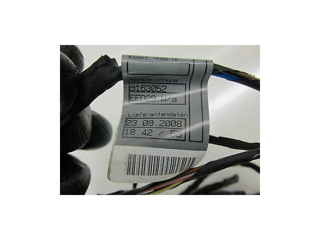 2008-2010 BMW 535xi 528 E60 OEM RIGHT REAR BACK DOOR WIRE WIRING HARNESS