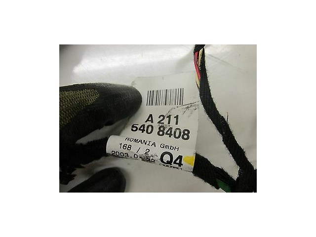 2003-2005 MERCEDES E320 WAGON W211 OEM RIGHT REAR BACK DOOR WIRE WIRING HARNESS