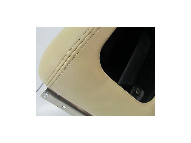 1998-2004 BENTLEY ARNAGE OEM FRONT CENTER CONSOLE COMPARTMENT COVER LID BARLEY