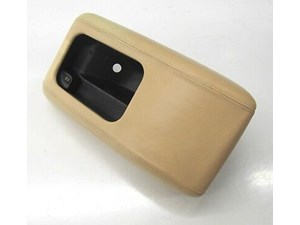 1998-2004 BENTLEY ARNAGE OEM FRONT CENTER CONSOLE COMPARTMENT COVER LID BARLEY